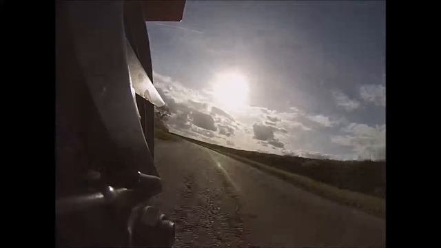 GSXR 600 and Honda FMX 650. country road tear up. supermoto or sports bike? смотреть онлайн