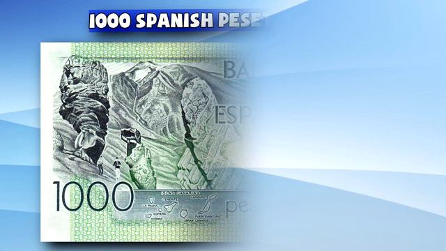Currency Of Spain.PRE-EURO. Spanish Peseta.Spain Currency