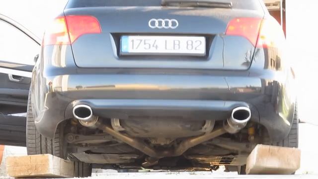 exhaust inox a4 3.0tdi смотреть онлайн