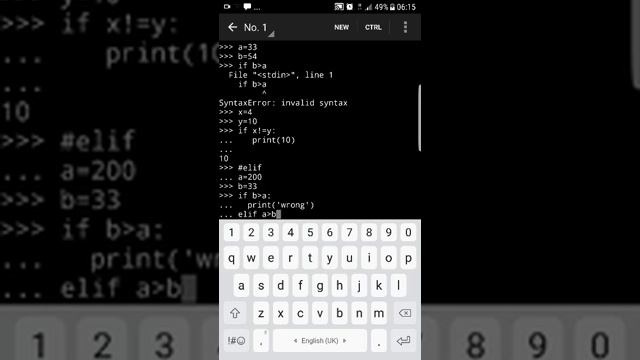 Python if, elif and else statements смотреть онлайн