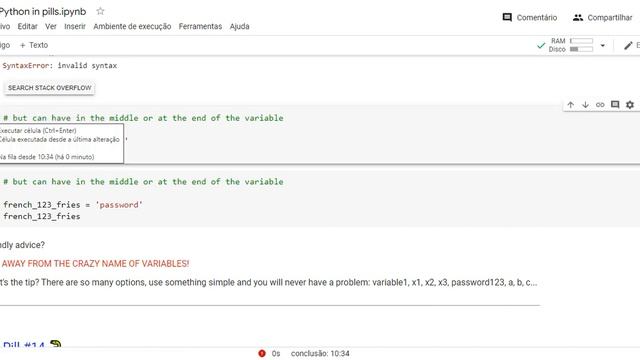 Pill 13 - can you put number in Python variable? смотреть онлайн