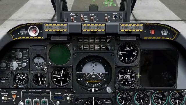7. A-10A Take Off and Navigation (LockOn Flaming Cliffs 2.0) смотреть онлайн