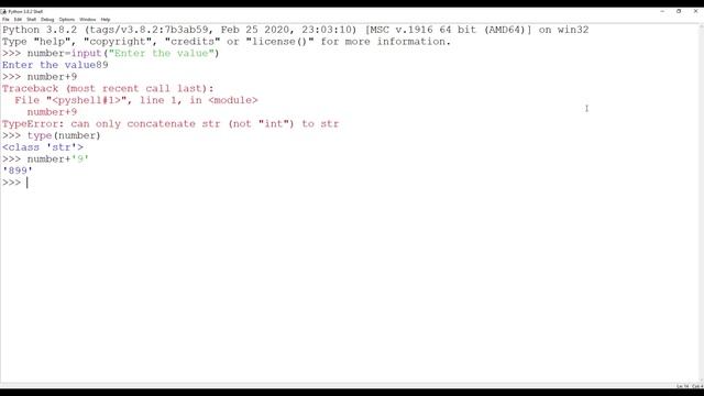 Python Getting User Input смотреть онлайн