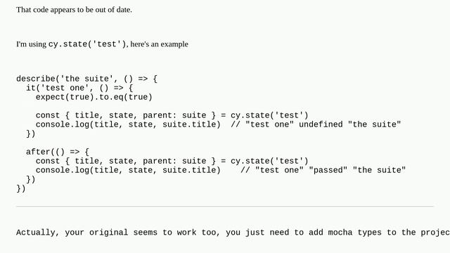 TS 2339 TypeScript Property 'mocha' does not exist on type Cypress & CyEventEmitter смотреть онлайн