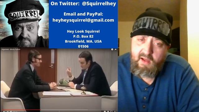 American Reacts to Monty Python "Argument" | Squirrel Reacts | Reaction Video смотреть онлайн