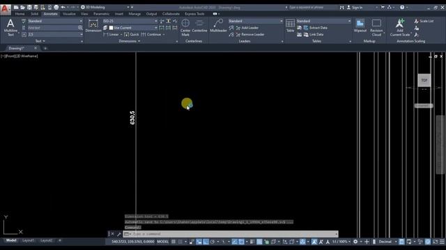 3D modeling classic table, AutoCAD video tutorials смотреть онлайн