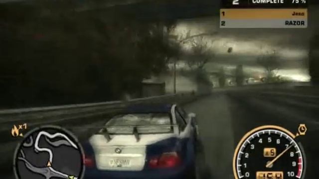 NFS Most Wanted on Nvidia Geforce 6800 GT AGP смотреть онлайн