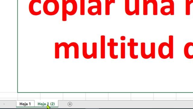 Copia la misma hoja innumerables veces, Excel 2019. (1,20') смотреть онлайн