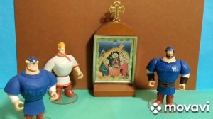 Три Богатыря и Рождество Христово / Фигурки Prosto Toys