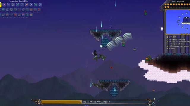 Olympian Athena Bossfight | Terraria Ancients Awakened Mod смотреть онлайн