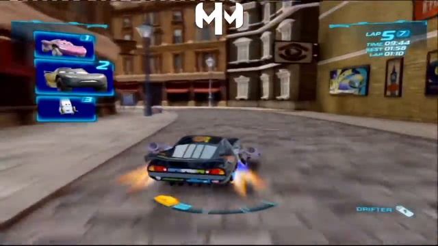 Cars 2 Game English - Carbon Fiber Lightning Hyde Tour - Battle Race смотреть онлайн