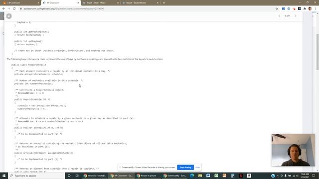Unit 7 Practice FRQ смотреть онлайн