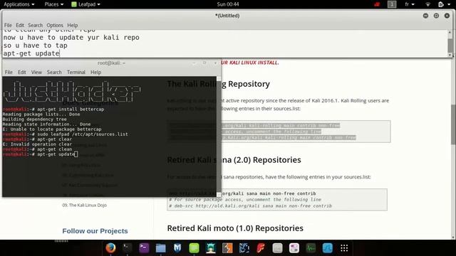 Kali Linux Fix Unable to Locate Package Fixed смотреть онлайн