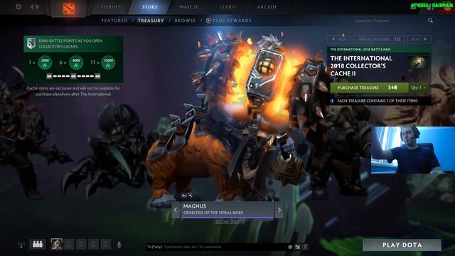 ЭТО ЛУЧШИЙ СЕТ НА БАЛАНАРА! ПАПИЧ ОБОЗРЕВАЕТ НОВЫЙ СУНДУК В ДОТА 2! смотреть онлайн