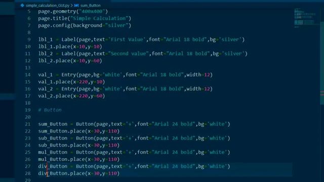 Python #2 tkinter GUI | Simple Calculator смотреть онлайн