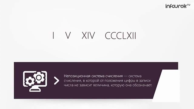 Общие сведения о системах счисления Информатика 8 класс #2 Инфоурок смотреть онлайн