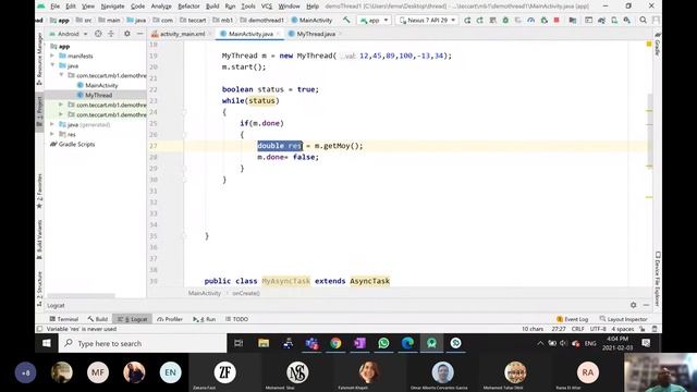 La class Thread en Android part 1 смотреть онлайн