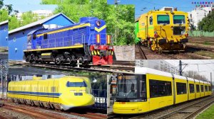 Академик Кроха | Викторина на Логику для детей - Учим Цвета с Поездами!