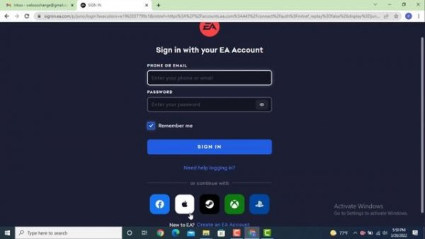 How to Login EA / Electronic Arts Account | Sign In EA Games Account
