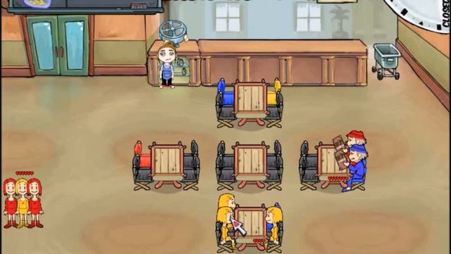 Diner Dash - Gameplay Part 5 (Level 2-1 to 2-2) смотреть онлайн