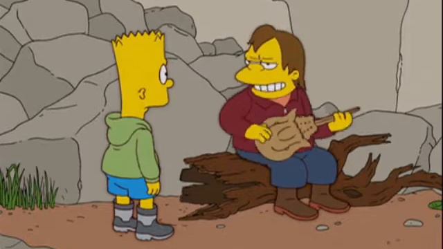 Bart's Broke Back Mountain смотреть онлайн