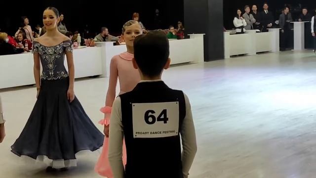 Ксюша и Максим клуб Альта Юниоры1Д PROART Dance смотреть онлайн