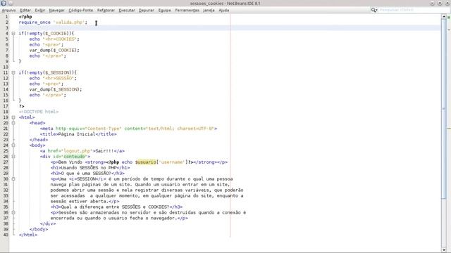 IFSUL -LPW - Sessões e Cookies com PHP смотреть онлайн