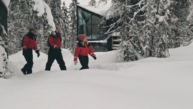 Magical Pond – Winter Wonderland In Ruka Kuusamo Finland