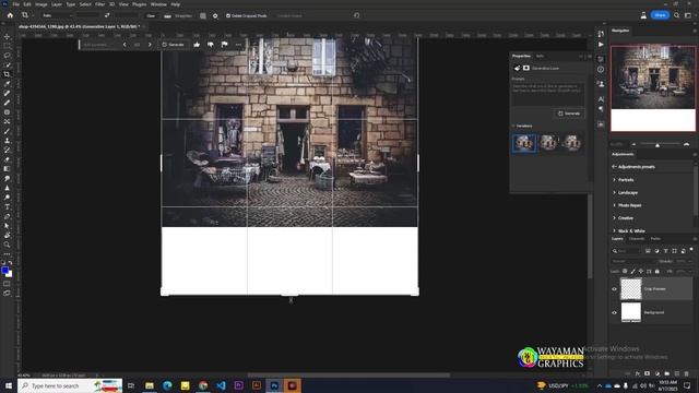 Generative Fill and Neural Filter in Photoshop 2023 | Wayaman Graphics смотреть онлайн