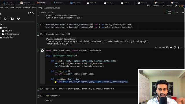 Sentence Tokenization in Transformer Code from scratch! смотреть онлайн