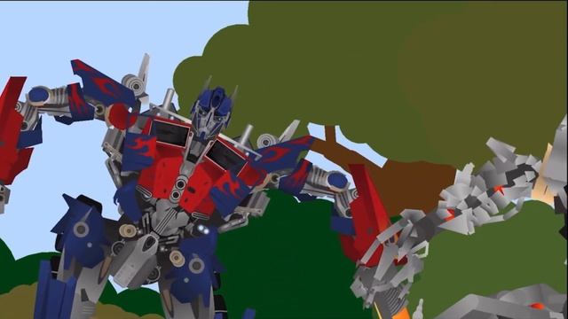 Transformers: ROTF Forest Battle Sticknodes Animation (Preview) смотреть онлайн