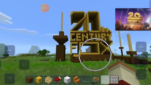 20th century fox 75 years on Minecraft смотреть онлайн