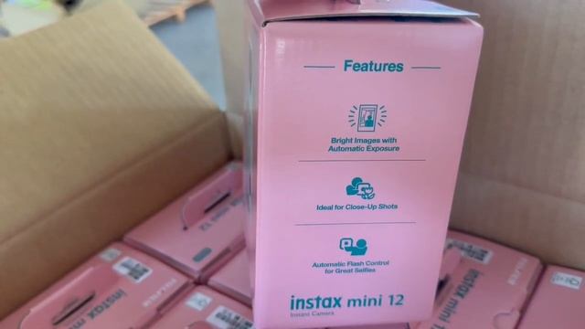 In our warehouse: Fujifilm Instax Mini 12 instant camera Mint Green. B2B Sales Offer. смотреть онлайн