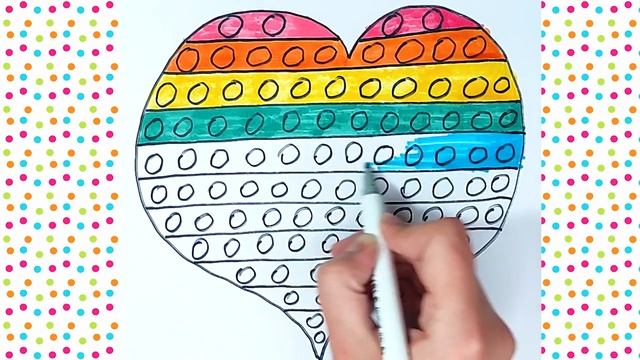 Рисуем поп-ит сердце / Drawing pop-it heart смотреть онлайн
