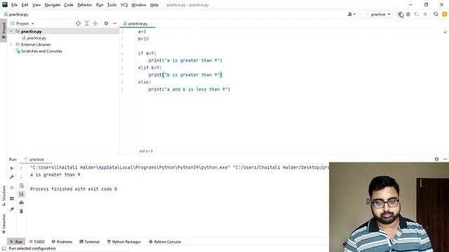 #6 Python Tutorial in Bengali | Chapter-4 | If-else statement in python | Decision control in Pytho смотреть онлайн