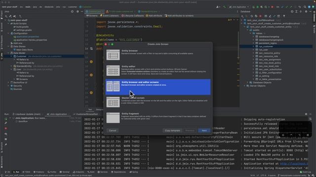 [Jmix rent-your-stuff] #5 - Register Customers смотреть онлайн
