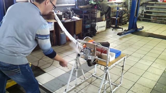 MVVS 58 LC запуск после ремонта помпы. смотреть онлайн