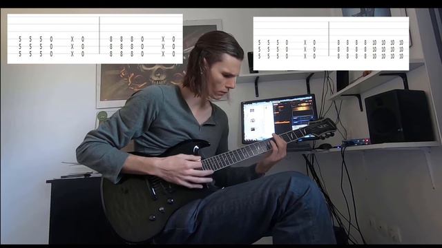Monster - Skillet - Guitar Cover + tabs смотреть онлайн