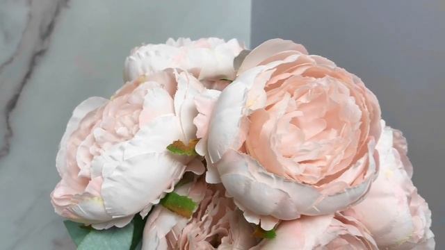 Букет пионов искусственные букеты, искусственные цветы смотреть онлайн