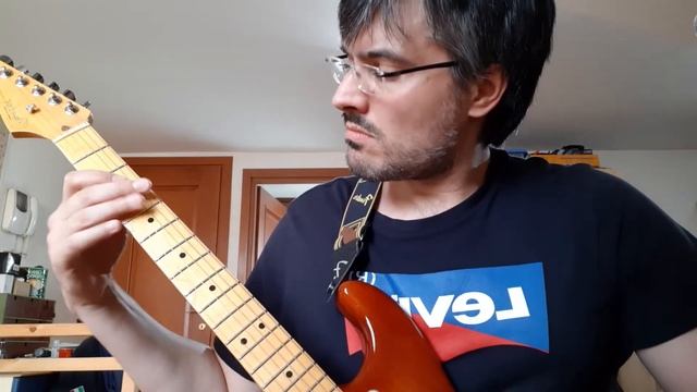 C Dorian backing track improvisation stratocaster professional ii hss guitar boss me 70 fusion смотреть онлайн