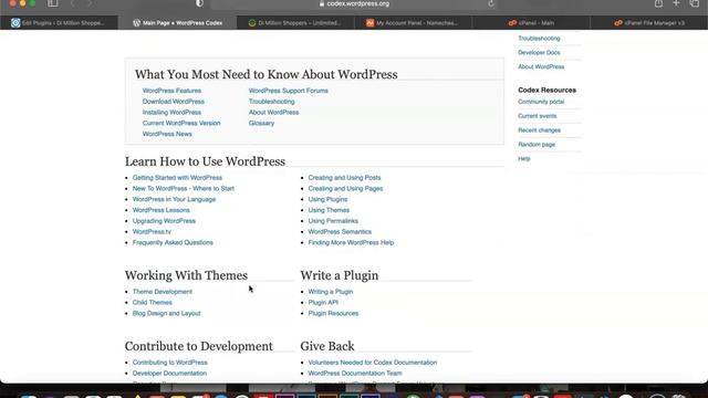 Lesson 17: WordPress Documentation смотреть онлайн