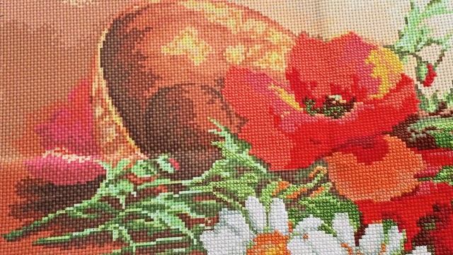 Отчёт по СП.Матренин посад.Домашний очаг и верность.Сэмплер.Маки.Китай.Вышивка крестиком. смотреть онлайн