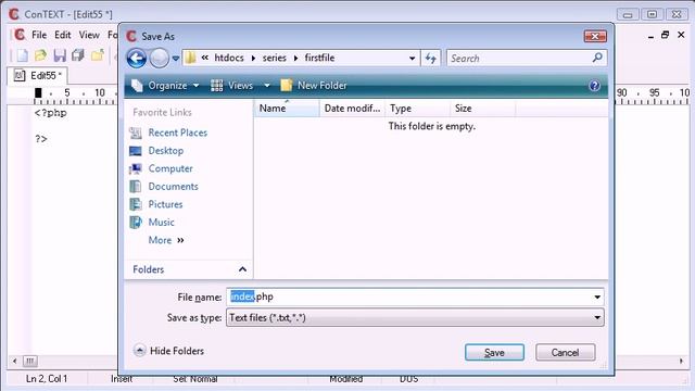 PHP Tutorial - Writing Your First PHP File смотреть онлайн