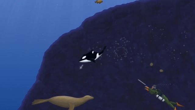 Гигантская КАСАТКА съедает ВСЕ в ОКЕАНЕ! Мультик ИГРА Tasty Planet Forever смотреть онлайн