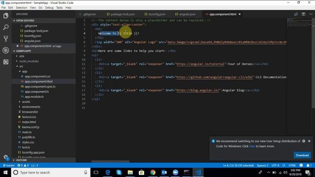 Angular 6 project structure explained смотреть онлайн