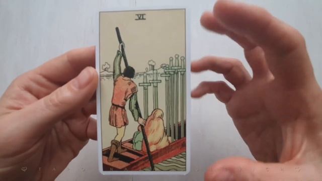 Значение карт Таро. Младшие арканы. 6 мечей смотреть онлайн