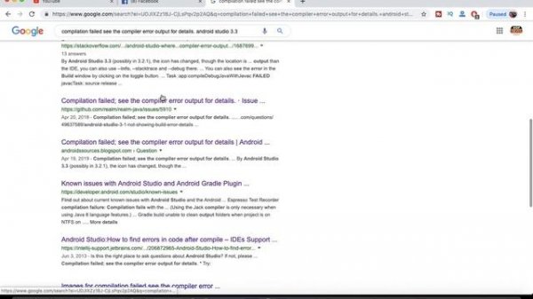 Error Compilation Failed see the Compiler Error Output for Details | Android Studio Error Solved OS