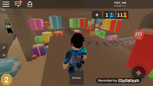 Роблокс. Игра с другом в Murder mystery смотреть онлайн