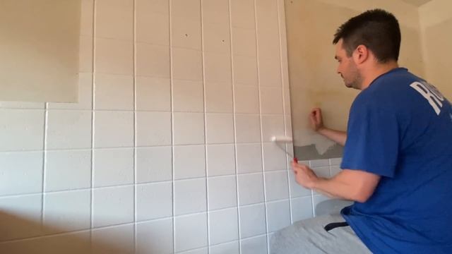 ВЛОГ / Красим плитку / Беременная - не помощник смотреть онлайн