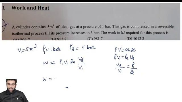 Most Important Questions of Heat and Work | Thermodynamics and its Applications | GATE 2021 смотреть онлайн